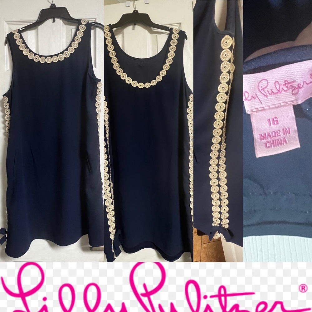 Lilly Pulitzer Navy Dress